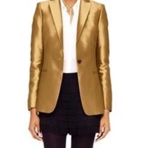 Club Monaco Gold Blazer Size 00